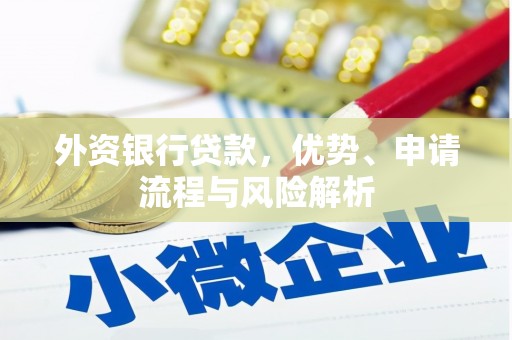 开远外资银行贷款，优势、申请流程与风险解析