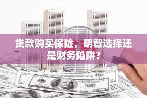 开远贷款购买保险，明智选择还是财务陷阱？