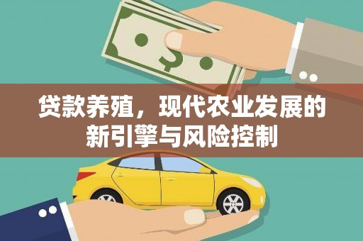 开远贷款养殖，现代农业发展的新引擎与风险控制