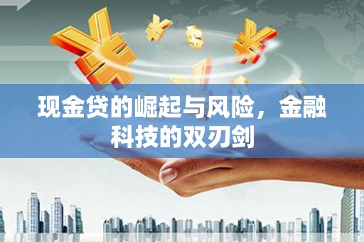 开远现金贷的崛起与风险，金融科技的双刃剑