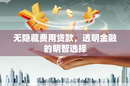 开远无隐藏费用贷款，透明金融的明智选择
