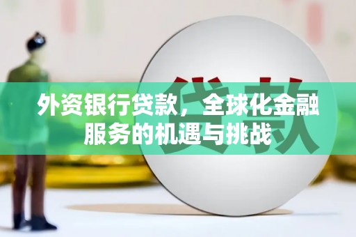 开远外资银行贷款，全球化金融服务的机遇与挑战